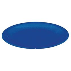 Olympia Kristallon assiettes en polycarbonate bleu - 172mm 6 3/4" (boîte 12)