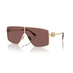 Miu Miu 0MU 51ZS Lunettes de soleil pour femme Multicolore Taille unique