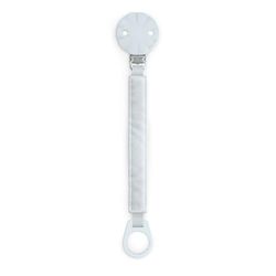Suavinex, Attache Tétine en Tisu, Attache-Sucette avec Clip et Plaque en Silicone, pour Bébés +0 Mois, pour la Sucette Wonder et Wonderland, Bleu