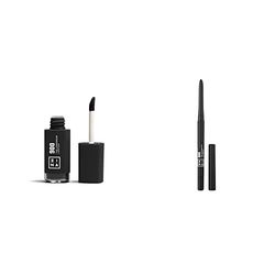 3INA MAKEUP - Vegan - The Longwear Lipstick 900 + The Automatic Lip Pencil 900 - Rouge à lèvres d'une durée de 12H - Crayon Lèvres Automatique - Makeup Set
