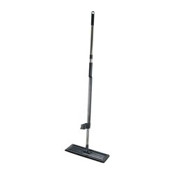 Homéa, Scopa MOP con centrifuga in microfibra, colore: antracite