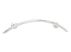 Seachrome Crescent Grab Bar, 30-Inch Stainless Steel, 1 1/4-Inch Diameter with Concealed Flanges, Polished Stainless