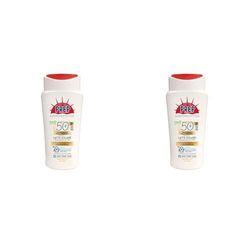 PREP, Crema Solare SPF50 +, Protezione Solare, Protezione Raggi UVA/UVB, per Pelli Sensibili e Delicate, senza Parabeni, Formato 200 ml (Confezione da 2)