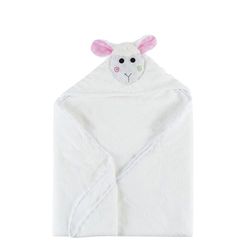 Zoocchini Serviette de Bain Bébé Motif Lola L'Agneau