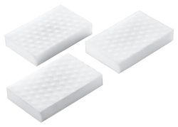 GROHE Ensemble d'éponges X3, Mélamine, Blanc, 40752L00