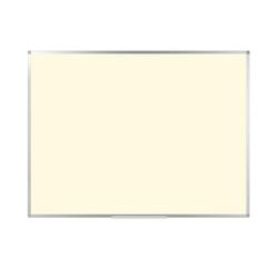 Bi-Office Ayda Lavagna Magnetica Vanilla, 90 x 60cm, Superficie in Acciaio Laccato, Cornice in Alluminio