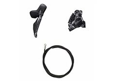 Shimano Mango + Abrazadera ULTEGRA DB DI2 12 V Derecha, Unisex-Adult, Negro, One Size