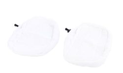 TV Das Original, TV - Unser Original 00978310030 Cleanmaxx, Panno lavapavimenti per Scopa a Vapore a Base Quadrata, 2 pz, Bianco (Weiß)