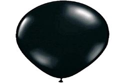 Folat- Ballons Noirs 30cm-10 pièces, 08178, Lot de 10