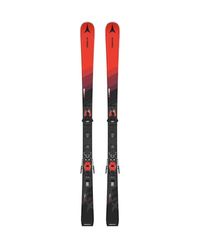 ATOMIC RX REDSTER - Rood-zwarte Atomic ski's 156 cm - lichtgewicht heren en dames skiuitrusting - ski's voor beginners en middelgrote fietsers - dames en heren ski's met binding (vooraf ingestelde M
