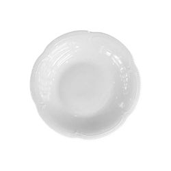 Holst Porzellan SF 023 - Plato hondo de porcelana (23 cm, 23 x 23 x 4 cm), color blanco