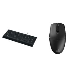 Logitech K280e Pro Zakelijk & CORSAIR M55 WIRELESS Lichtgewicht FPS Gaming