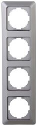 Kopp Milano 305920081 Cover Frame for 4 Sockets