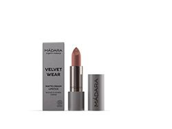 MÁDARA Organic Skincare | VELVET WEAR Matte Cream Lipstick 36 AURA - 38g, Texture veloutée, Finition satinée, À l'huile de pépins de myrtille et au beurre de karité, Vegan
