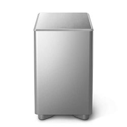 Philips TAW8506 Draadloze Subwoofer, 8 Inch Subwoofer voor Philips TV, 300 W Max, Superbass Subwoofer voor Home Cinema, DTS PlayFi, Afmetingen: 24 x 39 x 40 cm, Zilverkleurig Ontwerp