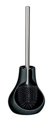 WENKO Brosse WC Drop Neo Noir Porte-brosse WC Noir