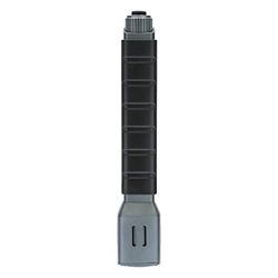 ABUS Lampe de poche LEDS TL-515 - petite, légère, maniable - dimmable et avec un grand faisceau lumineux - convient pour l'extérieur (classe IP 44) et l'intérieur, Horizon-grey