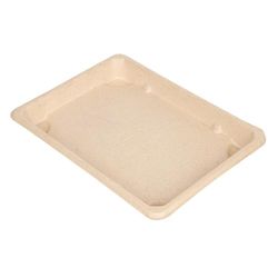 Sushi Boxen "Bionic" 18,5X13X1,5 Cm Natuurlijke Cellulose - 50 eenheden