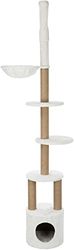 Trixie 44072 - Tiragraffi Aurelio, Altezza soffitto, 220-250 cm, Colore: Bianco