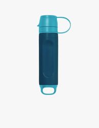 Lifestraw Peak Series Solo – Filtre d'Eau Individuel pour Randonnée, Camping, Voyage, Survie. Élimine les Bactéries, les Parasites Et les Microplastiques, Blue Raspberry