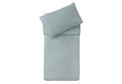 Jollein Kinderbeddengoed, Twinkling, Sea Green, 100 x 140 cm, 100% katoen, Oeko-Tex gecertificeerd, babybeddengoed met kussensloop, beddengoedset