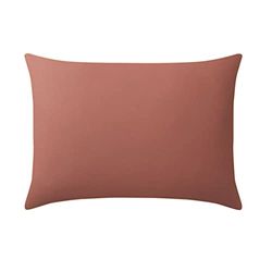 Funda de Almohada Bicolor de algodón, Buenos días, Rosa, 50 x 70 cm, Essix