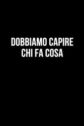 Dobbiamo capire chi fa cosa: Taccuino per appunti. Quaderno divertente per un collega, amico, amica. Umorismo da ufficio.