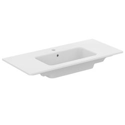 Ideal Standard Eurovit+ - Lavabo da bagno da 100 cm, 1 foro per rubinetto, T531701, bianco