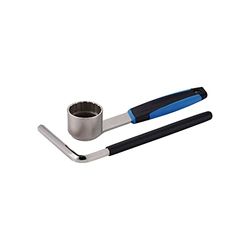 BBB 2977453801 Llave de pedalier, Innenlagerwerkzeug Ultragrip Btl-38, Schwarz-Silber, 2.977.453.801, Plata/Negro, Talla Única