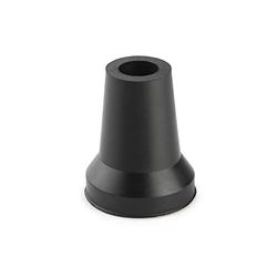 Zarivy Rubberen buitenhuls met een diameter van 19 mm met sluitring, krukken, biedt stabiliteit en comfort bij dagelijks gebruik.