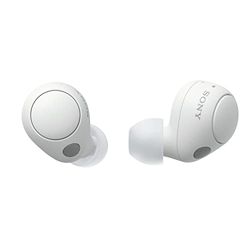 Sony WF-C700N - Écouteurs Bluetooth® sans Fil avec Reduction de Bruit (Compacts, Légers, avec connexion Multipoint, étanchéité IPX4, Jusqu'à 20 Heures d'autonomie, charge rapide, IOS & Android) -Blanc