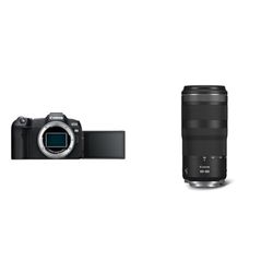 Canon EOS R8 24,2 Mp,- Fino a 40fps, DIGIC X, Video 4K UHD Fino 60p, Dual Pixel CMOS Auto Focus II, Display Touch Orientabile 7,5 cm + Canon obiettivo RF 100-400mm f/5.6-8 IS USM