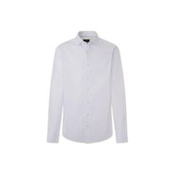 Hackett London Heren Magic Shirt Fine Twill, Wit (wit), M