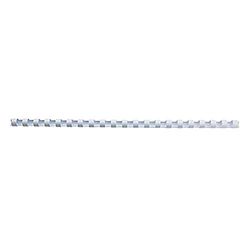 GBC CombBind Binding Combs, 22 mm, 195 Sheet Capacity, A4, 21 Ring, White, Pack of 100, 4028612