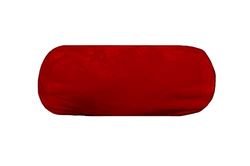 Lovely Casa C45792003 Doudou - Cuscino cilindrico in Poliestere, 20 x 45 cm, Colore: Rosso