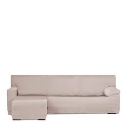 Eysa Luz Funda de sofá para Chaise Longue con el Brazo Corto Lado Izquierdo Vista Frontal Color Lino