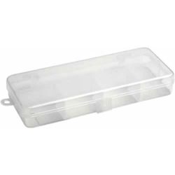 Leeda Multi Change Case Tackle Box 4-24 Compartments Clear,