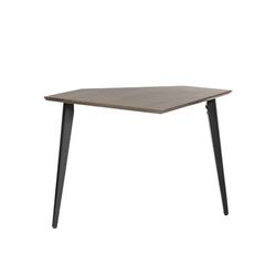 Gator Frameworks Elite Series Furniture Sección de Esquina de Escritorio Brn, Acero contrachapado, Nogal Oscuro, 30 x 30 x 30 Pulgadas