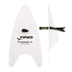 FINIS Unisex Volwassen Freestyler Hand Paddles Jr, White, Junior