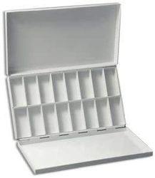 Caja de Acuarela Metalica Rellenable