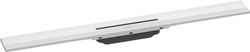 hansgrohe Ready-set douchegoot RainDrain Flex, afvoergoot 800 mm, vloerafvoer douche inkortbaar voor wandmontage, mat wit