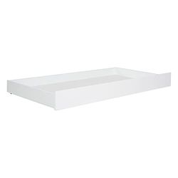 Roba Universal bedlade, geschikt onder baby- en kinderbedden 70x140 cm, ruimtebesparende opbergruimte oplossing met wieltjes, wit