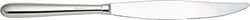 Alessi Lcd01/3m Caccia Couteau de Table Monobloc en Acier Aisi 420 Brillant, Set de 6 Pièces