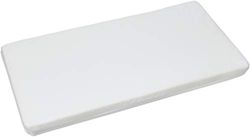 Easy Dort - Matelas couffin bébé 40 x 80 cm - Berceau, nacelle ou lit bébé - Housse en Bambou | Été & Hiver | Double Face | Très Confortable | Fabrication Française 40x80 cm | Blanc