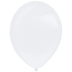 Amscan 9905346 100 latex ballonnen Pearl, wit