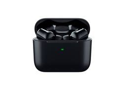 Razer Hammerhead True Wireless 2nd Gen - Auricolari wireless con illuminazione RGB, Tecnologia di cancellazione attiva del rumore ANC, Modalità Gaming a 60 ms, Nero, Standard