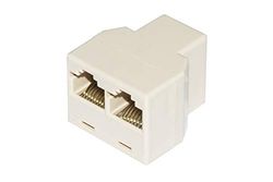 LINK LKPL88P telefoonadapter 1 x 8 pole vrouwelijk - 2 x 8 pol vrouwelijk