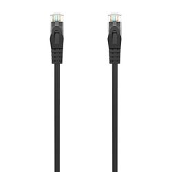 AISENS Cable de Red Latiguillo RJ45 LSZH Cat 6A 500 Mhz UTP AWG24 Negro 3 0M