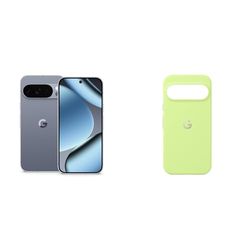 Google Pixel 10 Pro - Unlocked Android Smartphone with Gemini, Triple Rear Camera System, 24+ Hour Battery and 6.3" Super Actua Display - Moonstone, 512GB+Case