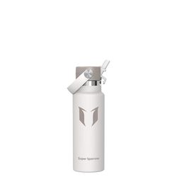 Super Sparrow Botella Agua Niños Acero Inoxidable - Botellas Termica 350ml - Sin BPA - Termo Cantimplora con Pajita Vacío, para Deporte, Viaje, Escuela, Exterior, Oficina